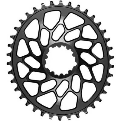 absoluteBLACK CX 1x Oval Direct Mount Chainring for SRAM. Black