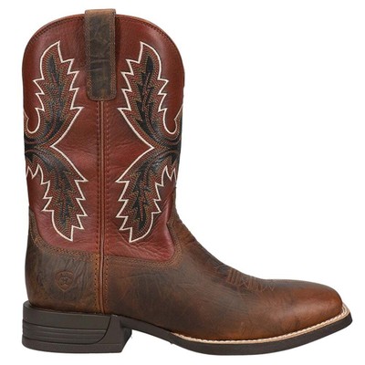 

Мужские коричневые повседневные ботинки Ariat Pay Window Square Toe Cowboy 10044574, Коричневый, Ariat Pay Window Square Toe Cowboy