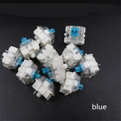 100pcs  Mechanical Keyboard Key Switch For CIY Sockets SMD 3pin Thin Pins