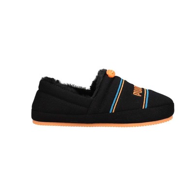 Черные повседневные тапочки для мальчиков Puma Tuff Jersey Moccasin Youth Boys 38535608