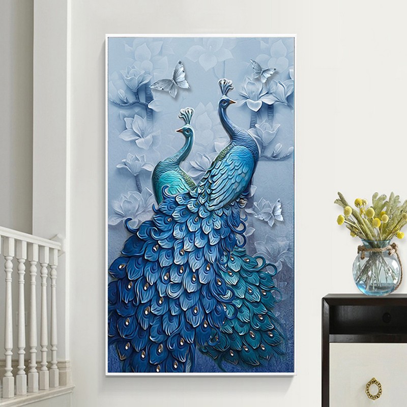 Drill Peacock 5D Diamond Painting Embroidery Cross Stitch