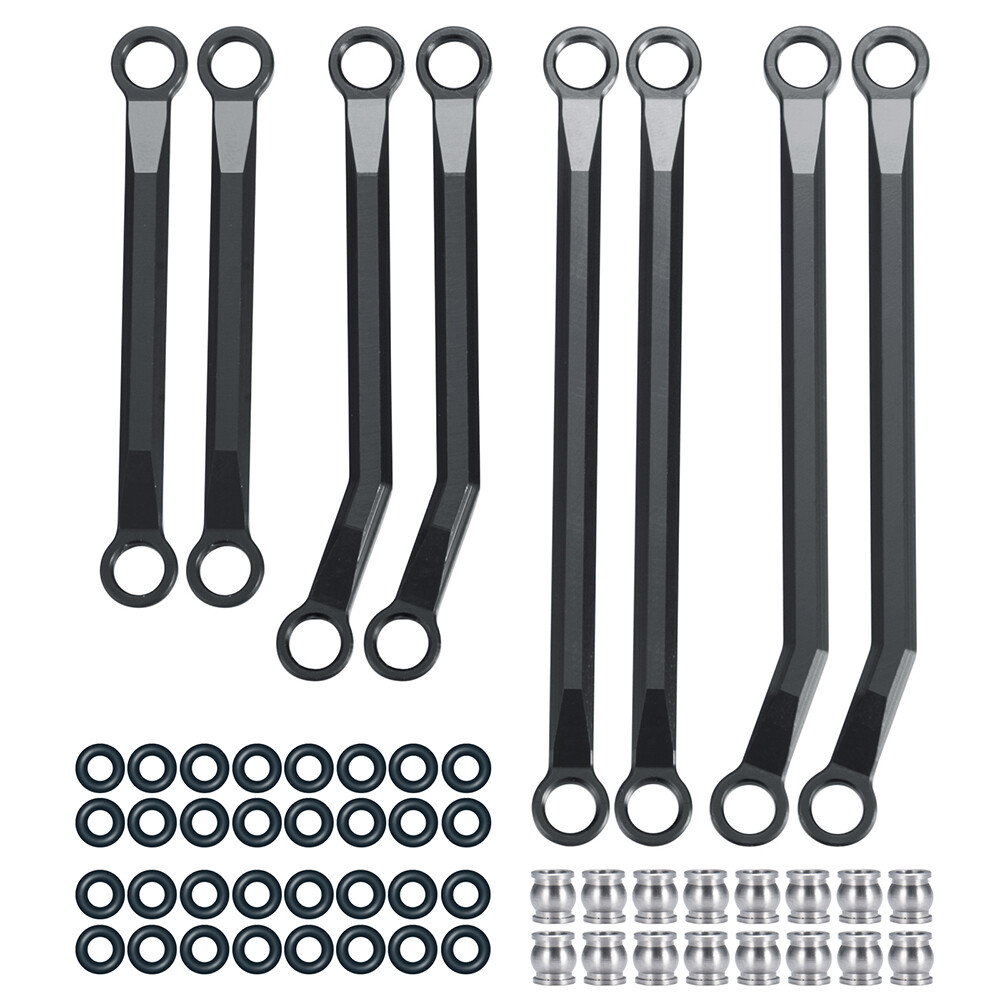 RCBATER Body Link Tie Rod Kit Parts for 1/18 Traxxas TRX4-M RC Crawler Car