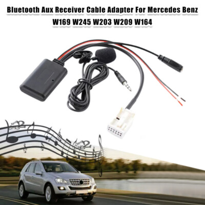 Bluetooth Audio Kabel Adapter mit MIC für Mercedes Benz APS NTG W169 W245 