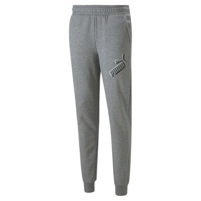 

Спортивные штаны Puma Ess+ Logo мужские серые повседневные 84986503, Grey, Puma Ess+ Logo Sweatpants
