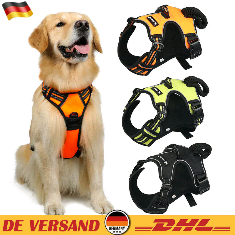❤️Hundegeschirr Softgeschirr Welpengeschirr Haustier Brustgeschirr Reflektierend