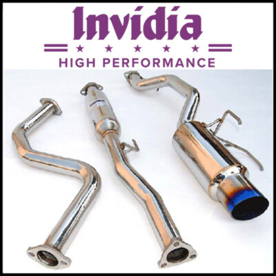 Invidia N1 Cat-Back Exhaust System fits 1992-1999 Honda Civic EX / Si Coupe