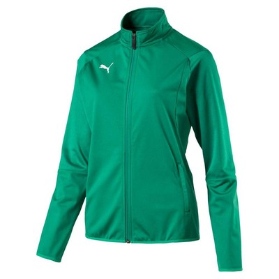 

Puma 655689-05 Женская куртка Liga Пальто Куртки Верхняя одежда Повседневная Полная молния -, Зеленый, Puma Liga Jacket