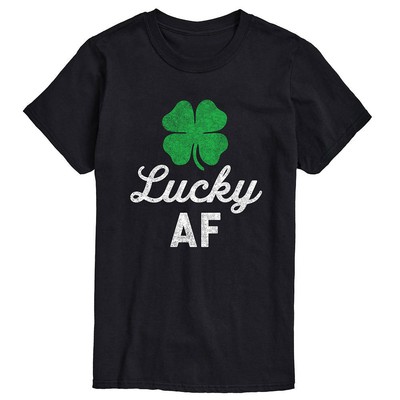 

Мужская футболка Lucky для обмена мгновенными сообщениями, Черный