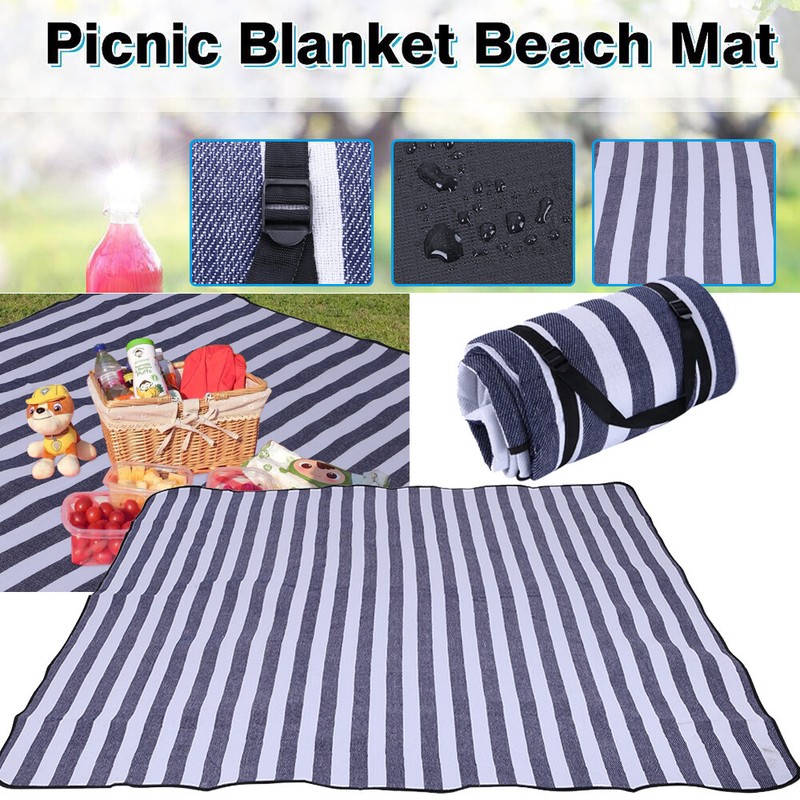 Travel Picnic Camping Mat Waterproof Outdoor Beach Folding Camping Mattress Pad