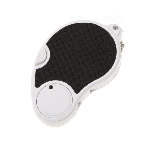 Neon NO. 6901 5X 45mm Foldable LED Light Pocket Keychain Jewelers Loupe