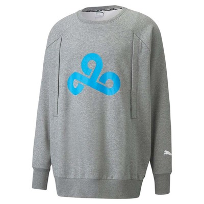 

Толстовка мужская серая Puma Cloud9 Camper Crew Neck 532397-02, Grey