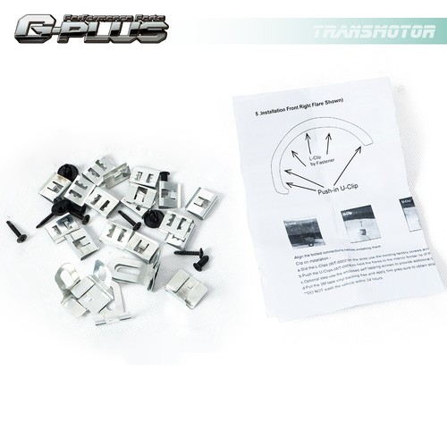 Fit For 2009-2014 Ford F-150 Factory Style 4PC Fender Flares Wheel Protector Set