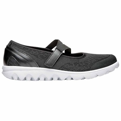 

Черные кроссовки Propet Travelactiv Mary Jane Walking Womens Athletic Shoes W5103, Черный, Propet Travelactiv Mary Jane Walking