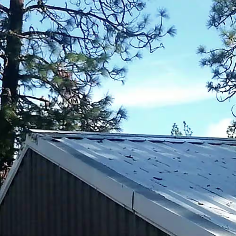 14 In. X 10 Ft. Brown/White Aluminum Roll Valley Flashing