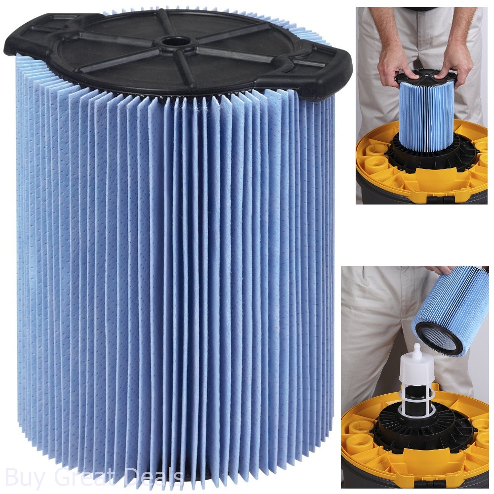 Wet Dry Vac Filter WS22200F Fine Dust 5Gallon To 16Gallon 1