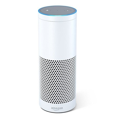 Amazon Echo Alexa  SK705DI Smart Speaker white W/ power Adapter