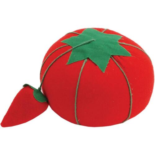 Dritz Tomato Pin Cushion, With Strawberry Emery, Small Size, 1 each