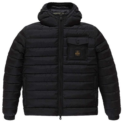 REFRIGIWEAR REFRIGIWEAR BLACK NYLON JACKET