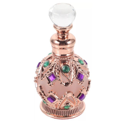Vintage Perfume Bottle Flower Butterfly Refillable Empty Perfume Bottle Gifts US