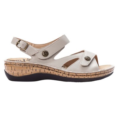 

Женские повседневные сандалии на танкетке Propet Jocelyn WSO003L-CRE, размер 9,5 2E, Off white, Propet Jocelyn Wedge