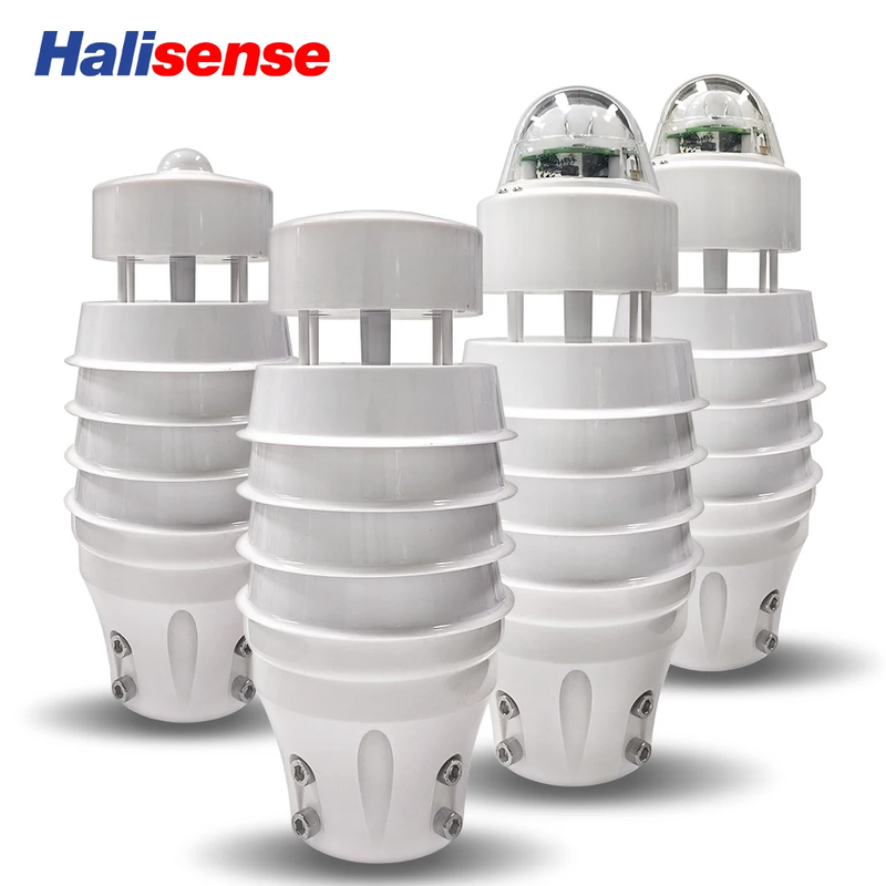 RS485 Ultrasonic Wind Speed and Direction Sensor Temperature Humidity Noise PM2.