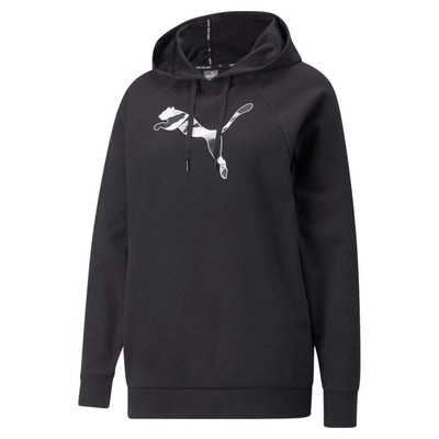 

Puma Modern Sports Pullover Hoodie Женская черная повседневная верхняя одежда 84982301, Черный
