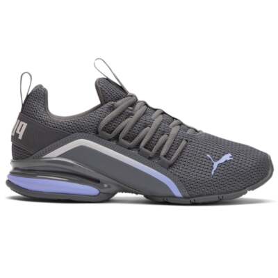 Женские серые кроссовки Puma Axelion Light Fade на шнуровке Повседневная обувь 37732305