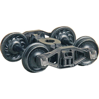 Kadee #572 Bettendorf T-Section HGC Self Centering Trucks 33'' Bk Wheels (2) HO