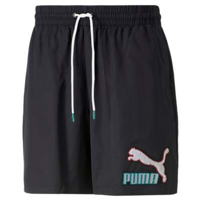 

Мужские шорты Puma Fandom 7 дюймов Wv, черные, повседневные 53611101, Черный, Puma Fandom Shorts 7" Wv