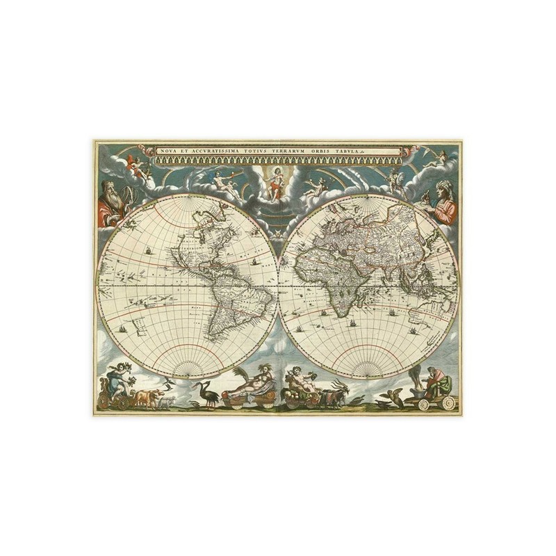 Impression Sur Toile Papier Affiche Ou Peinture Jan Blaeu Nova Et Accuratissima