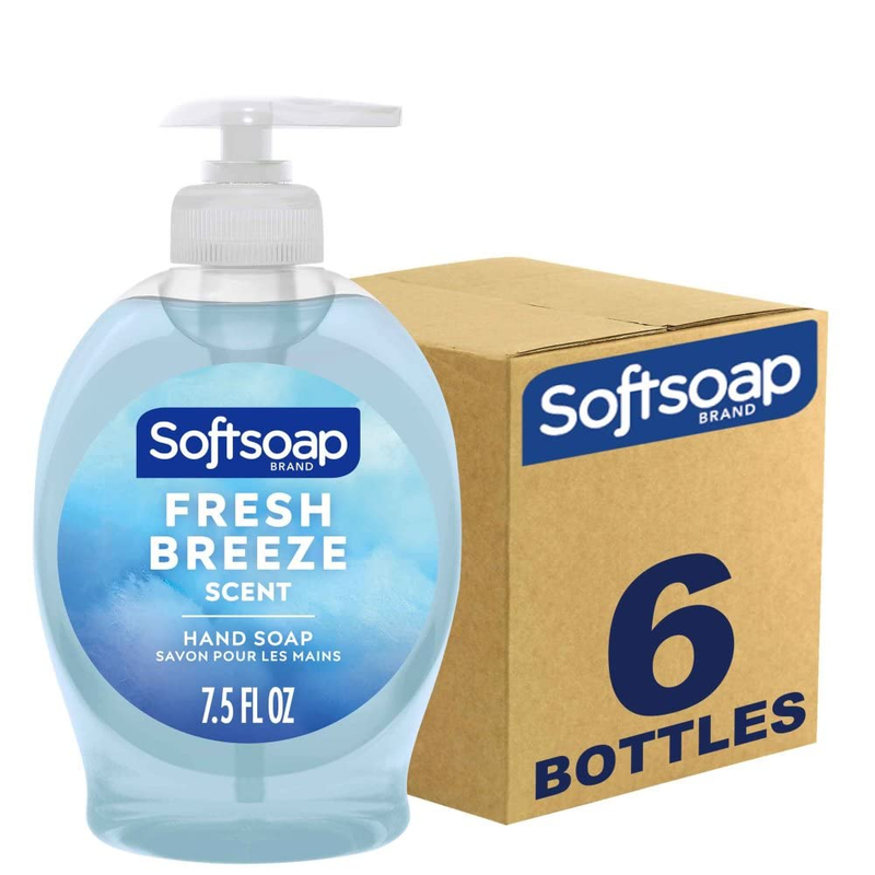 Liquid Hand Soap, Fresh Breeze - 7.5 Fl Oz (pack Of 6)