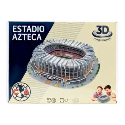 The Azteca Soccer Stadium 3D Puzzle, Home of Mexico and Club America Soccer Team