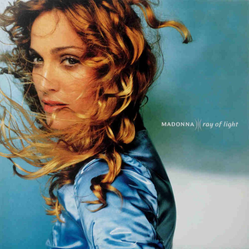 MADONNA "Ray Of Light" New Original 1998 US Promo Only 12" X 12" Poster Flat