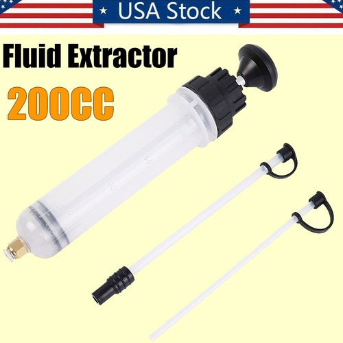 Fluid Extractor Hand Pump Suction Vacuum Fuel Car Transfer Tool