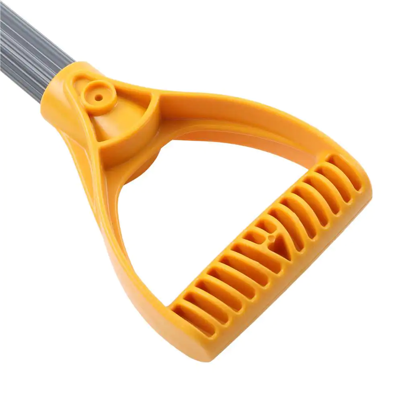 NEW Durable Snow Shovel Aluminum Blade 38.3 in. Steel Handle Poly D-grip Snowfal
