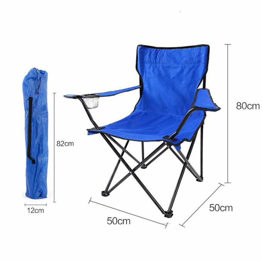 Portable Fishing Camping Chair Seat Cup Holder Beach Picnic Outdoor Folding Bag