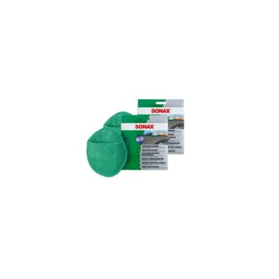 SONAX 2X 04172000 MicrofaserPflege Pad Cockpitpflege 1 Stück