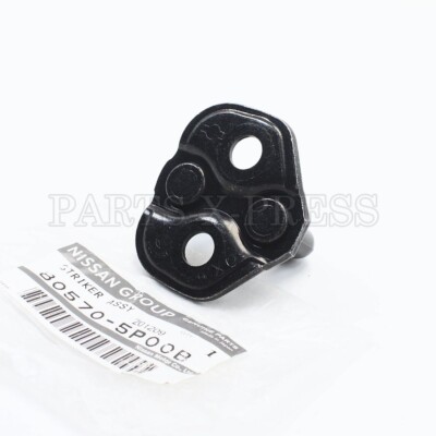 GENUINE NISSAN AND INFINITI G20 Q45 QX4 DOOR LOCK STRIKER PLATE ASSY 80570-5P00B