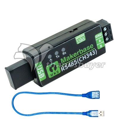 Makerbase USB to RS485 Adapter Serial Port Converter RS485 Module CH343G Chip