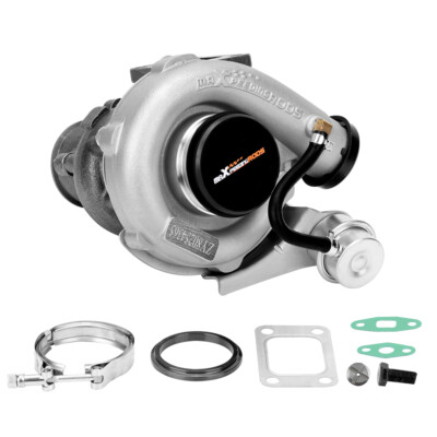 T3 T04E V-BAND Turbocharger Turbo .63 A/R 74.2 Trim Internal Wastegate 420+ HP