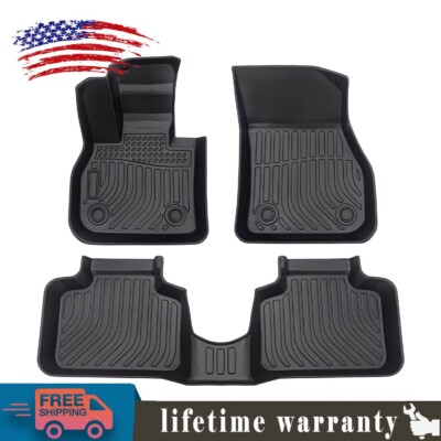 Floor Mats Liner Carpets for Mini Cooper Countryman 2017-2022 All-Weather Rubber