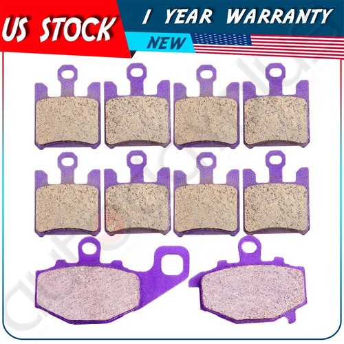 Carbon fiber Brake Pads FRONT AND REAR FOR KAWASAK 03-07