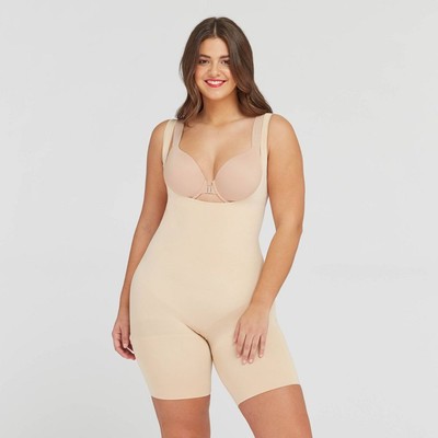 ASSETS SPANX Bodysuit Shapewear Tummy Control Women's Body Slimmer