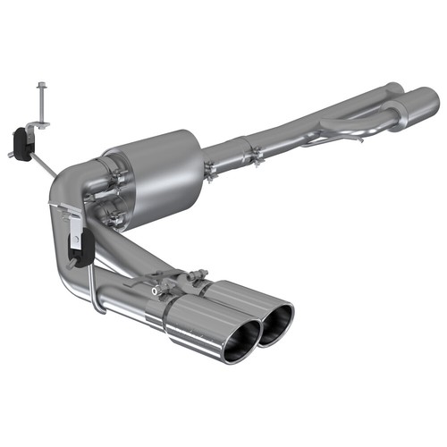 MBRP S5092AL Steel Cat Back Exhaust for 19-22 Silverado