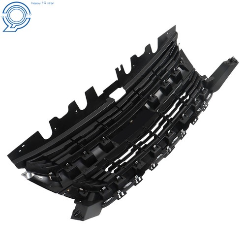 Front Upper Grille W/Chrome Trim For 2015-2020 Chevrolet Colorado 84408363 Black
