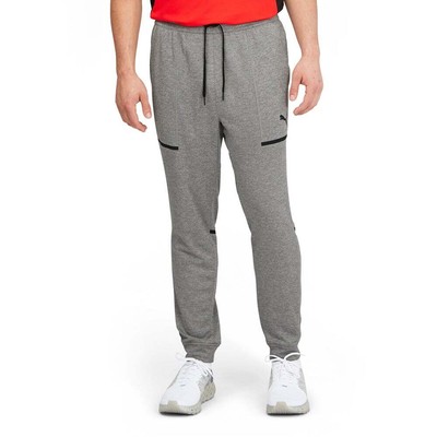 

Puma Train Tech Knit Jogger Pants Mens Size  Athletic Casual Bottoms 520124-03, Grey, Puma Train Tech Knit Jogger Pants