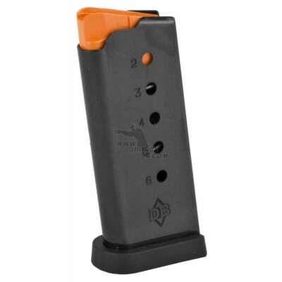 Diamondback Magazine DB9 Gen 4 9mm 6 Round Black Flat Bottom DB9-MAGG4
