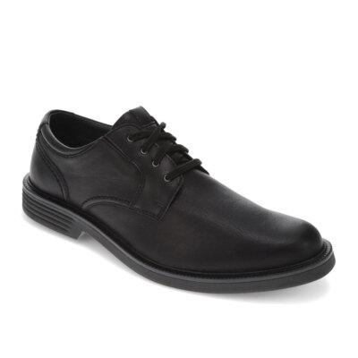 Dockers Mens Tanner Slip Resistant Lace Up Dress Oxford Safety Shoes