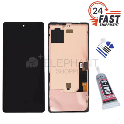 Small Size OLED For Google Pixel 7 LCD Display Touch Screen Digitizer Frame
