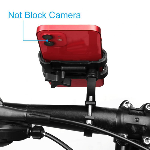 360° Aluminum Motorcycle Bike Bicycle GPS Cell Phone Holder Handlebar Mount USA